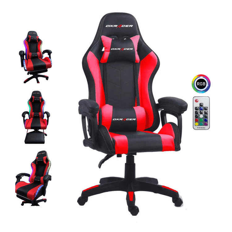 Chaise Gamer DxRacer Rouge RGb - prix maroc