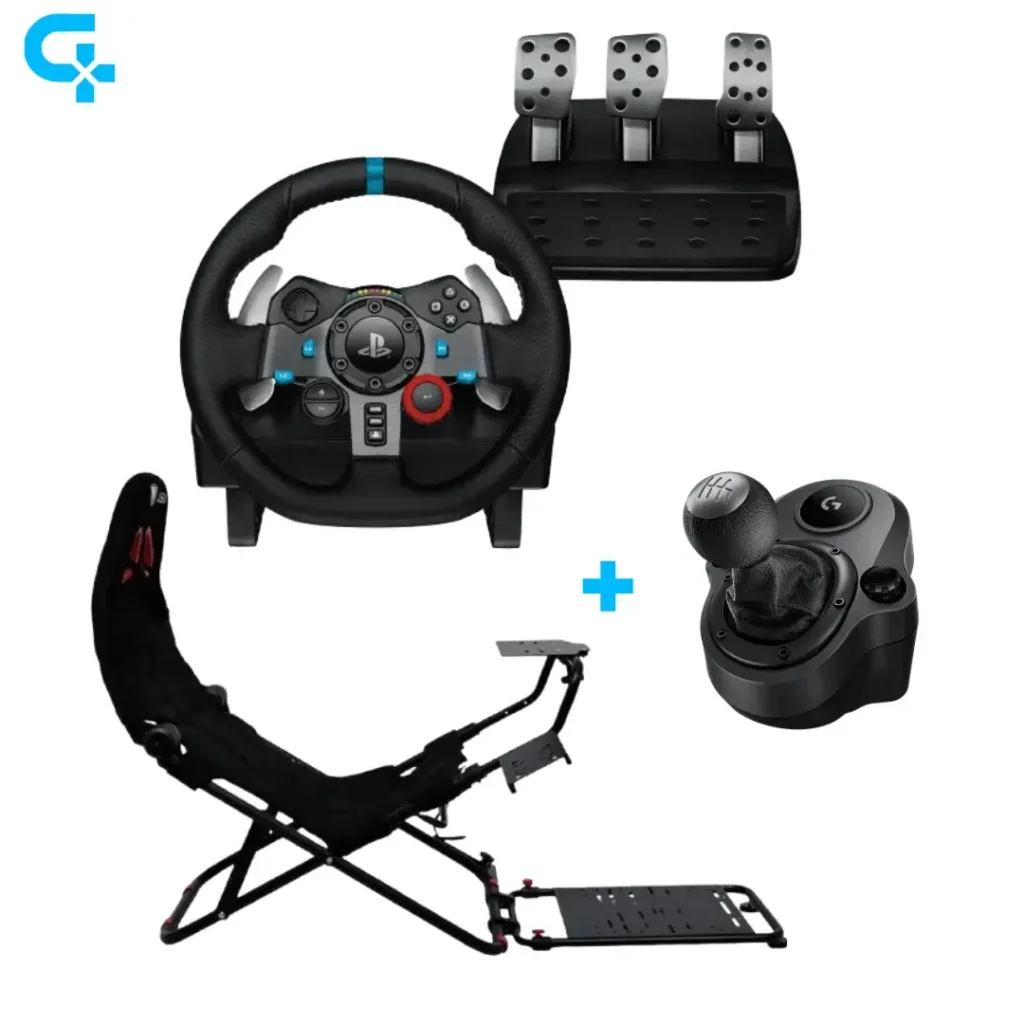 Logitech G29 avec PlaySeat GY018B et Shifter - prix maroc