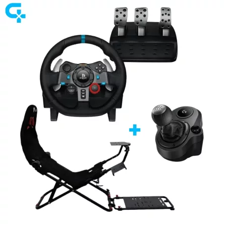 Logitech G29 avec PlaySeat GY018B et Shifter - prix maroc