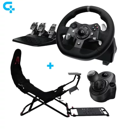 Logitech G920 avec PlaySeat GY018B et Shifter - prix maroc