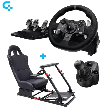 Logitech G920 avec PlaySeat GY033B et Shifter - prix maroc