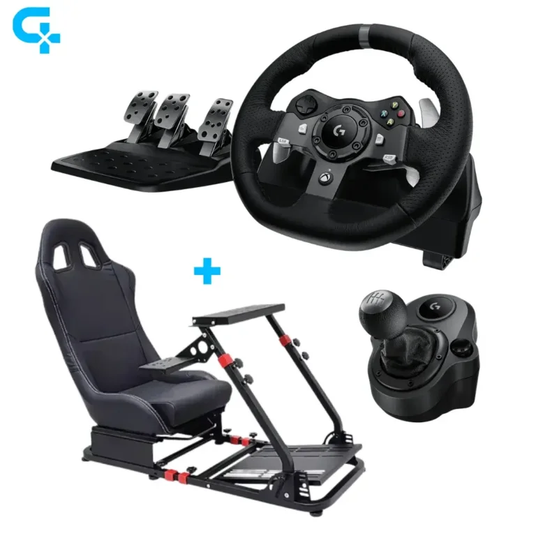 Logitech G920 avec PlaySeat GY033B et Shifter - prix maroc