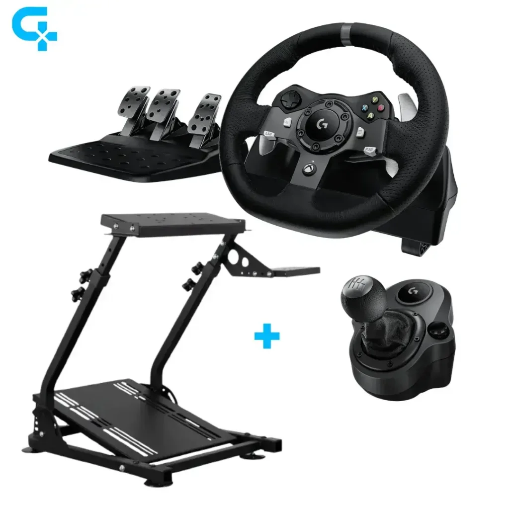Logitech G920 avec Support Volant et Shifter - prix maroc