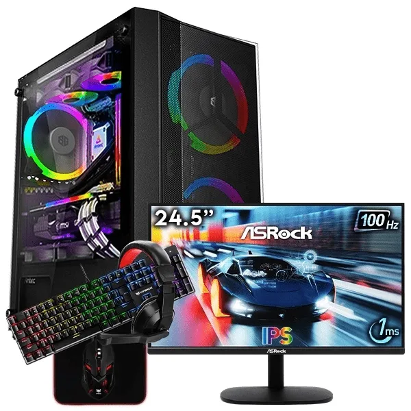 SETUP GAMER R3 3100 RX 580 - prix maroc