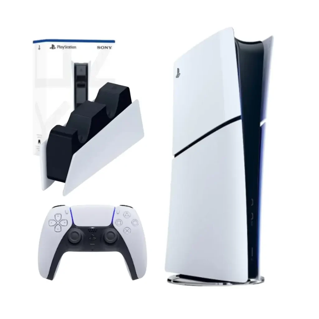 ps5 slim digital avec station de charge - prix maroc