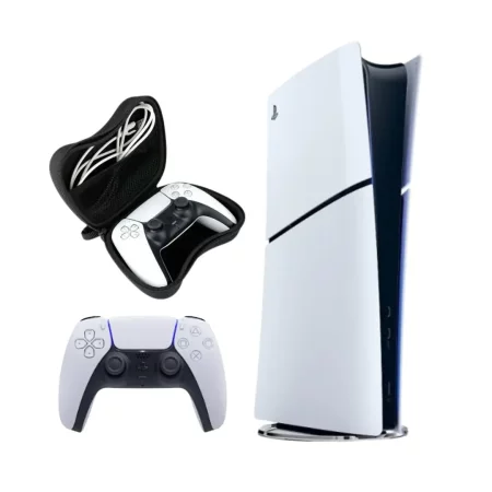 ps5 slim digital avec pochette de manette - prix maroc