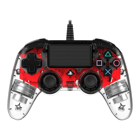 Manette filaire PS4 Rouge Nacon - prix maroc