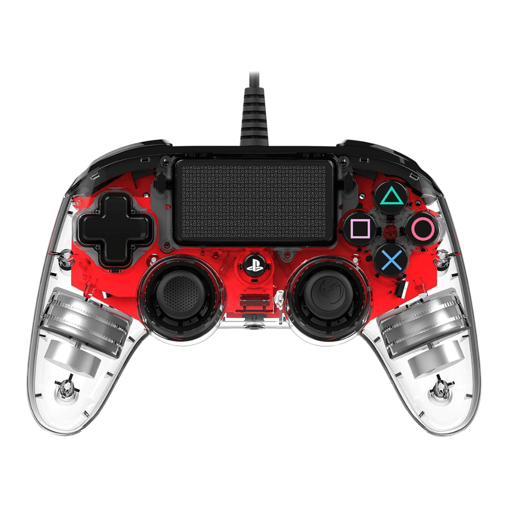 Manette filaire PS4 Rouge Nacon - prix maroc