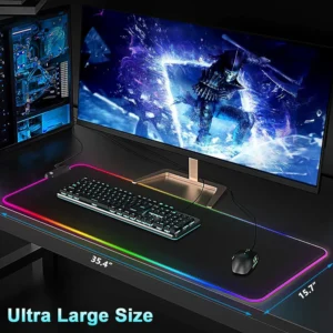 Tapis de Souris Gamer RGB XXL - prix mroc