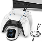 Station de Charge Dobe Pour Manette Ps5 - Prix Maroc