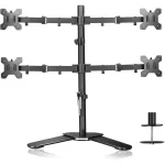 Support Ecran Pc Pour 4 Moniteurs De 13" à 27" T044