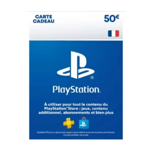 Carte PlayStation Network 50€ - Psn Maroc