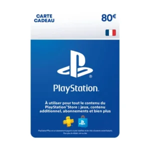 Carte PlayStation Network 80€ - Psn Maroc