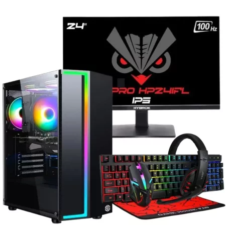 Setup Gamer AMD Ryzen 3 3200G-VEGA 8/8Go/240Go