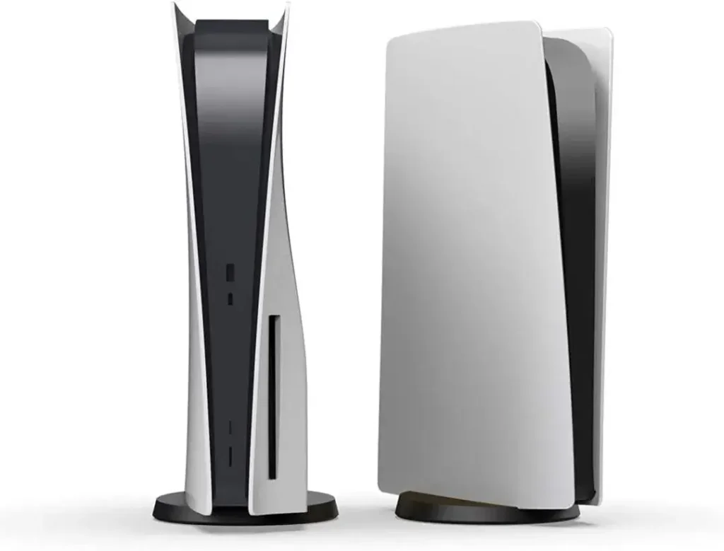 Coque Plastique Ps5 Disc Argent - Prix Maroc