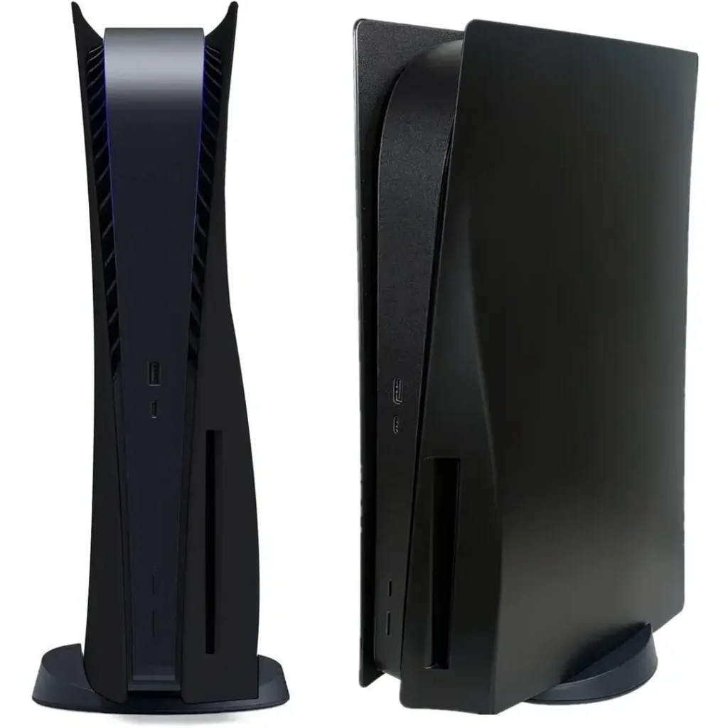 Coque Plastique Ps5 Disc Noir - Prix Maroc