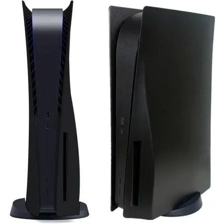 Coque Plastique Ps5 Disc Noir - Prix Maroc