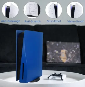 Coque Plastique Ps5 Disc Bleu - Prix Maroc