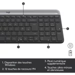 Logitech Desktop MK470 Sans fil - GamePLus
